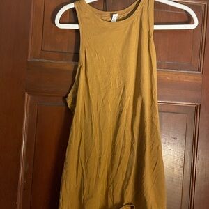 lululemon athletica Mustard Tank Top